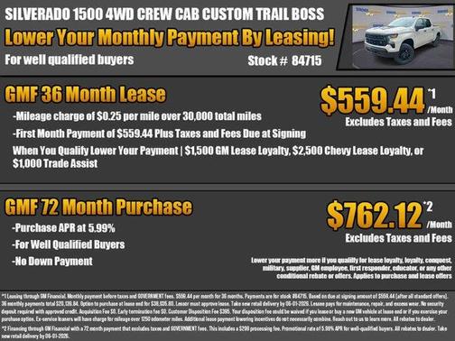 White Sand 2026 Chevrolet Silverado 1500 Custom Trail Boss