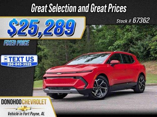 Red 2024 Chevrolet Equinox EV LT