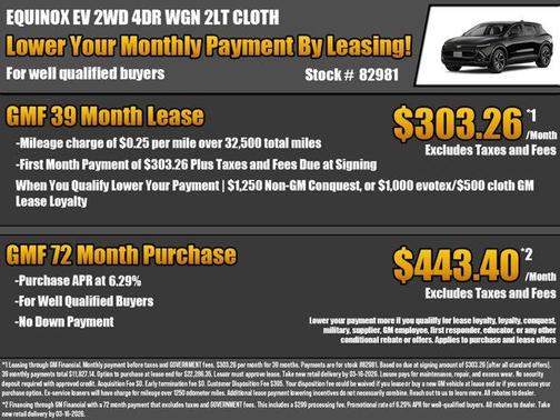 Black 2026 Chevrolet Equinox EV LT 1