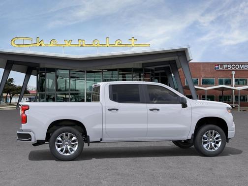Summit White 2026 Chevrolet Silverado 1500 Custom