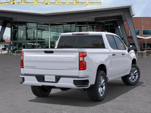 Summit White 2026 Chevrolet Silverado 1500 Custom