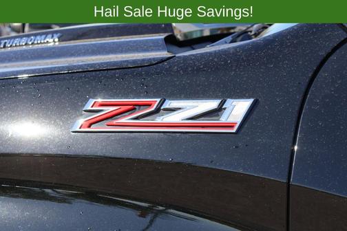 Black 2025 Chevrolet Silverado 1500 Custom Trail Boss