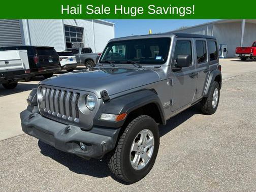 Silver 2020 Jeep Wrangler Unlimited Sport S