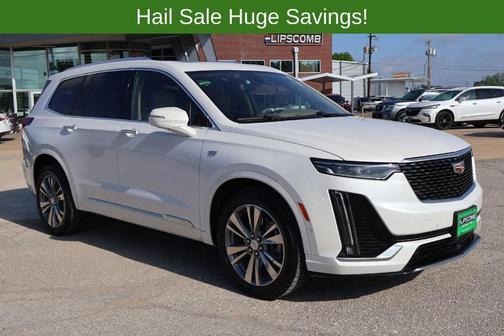 Crystal White Tri-Coat 2022 Cadillac XT6 Premium Luxury AWD