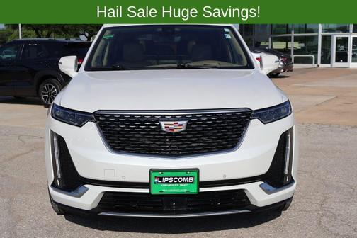 Crystal White Tri-Coat 2022 Cadillac XT6 Premium Luxury AWD