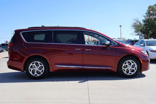 Red 2023 Chrysler Pacifica Limited