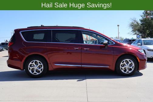 Red 2023 Chrysler Pacifica Limited