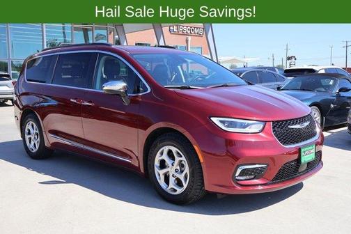Red 2023 Chrysler Pacifica Limited