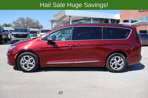Red 2023 Chrysler Pacifica Limited