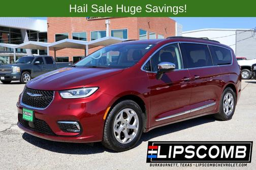 Red 2023 Chrysler Pacifica Limited