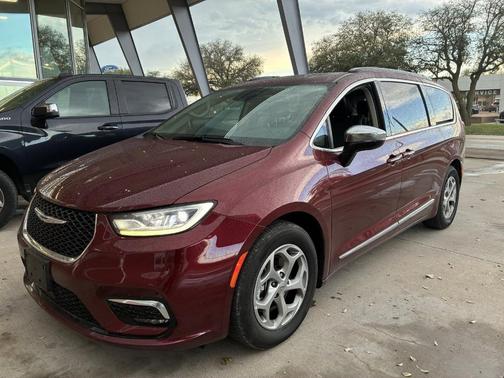 Red 2023 Chrysler Pacifica Limited