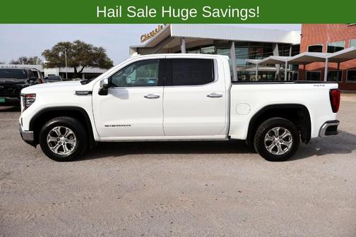 Summit White 2024 GMC Sierra 1500 SLT