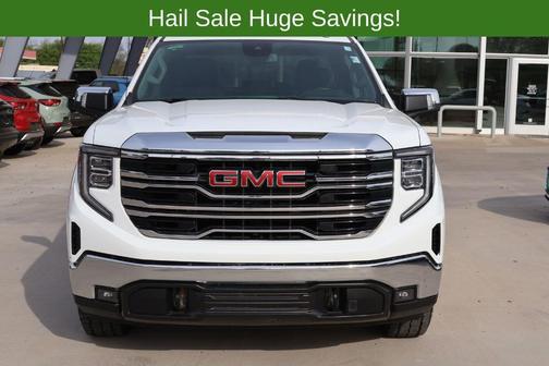 Summit White 2024 GMC Sierra 1500 SLT
