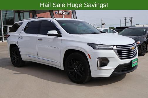 Summit White 2023 Chevrolet Traverse Premier