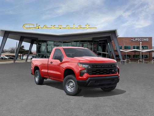 Red 2026 Chevrolet Silverado 1500 WT