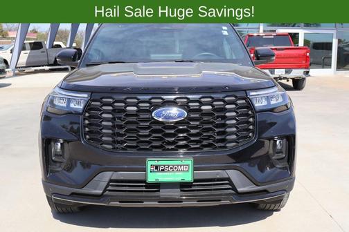 Black 2025 Ford Explorer ST-Line