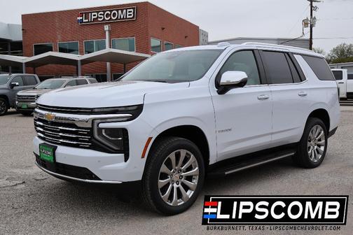 Polar White 2026 Chevrolet Tahoe Premier