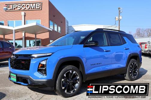 Reef Blue Metallic 2026 Chevrolet Equinox RS