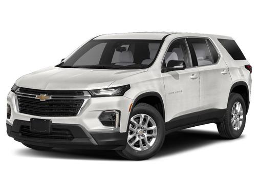 Iridescent Pearl Tricoat 2022 Chevrolet Traverse LT Cloth