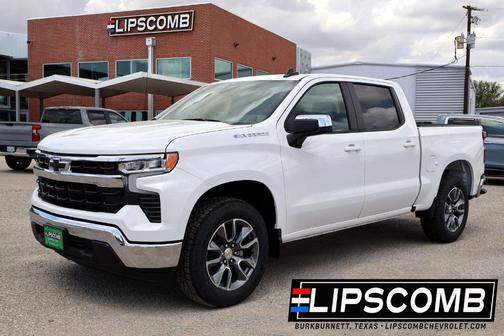 Summit White 2026 Chevrolet Silverado 1500 LT