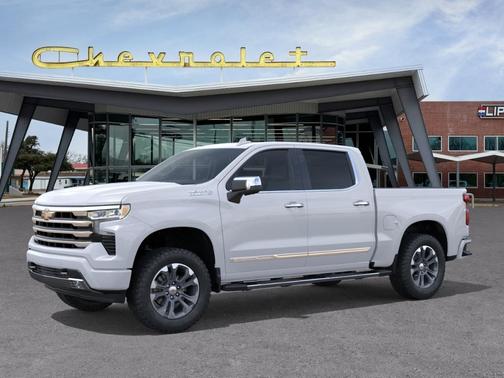 Polar White 2026 Chevrolet Silverado 1500 High Country