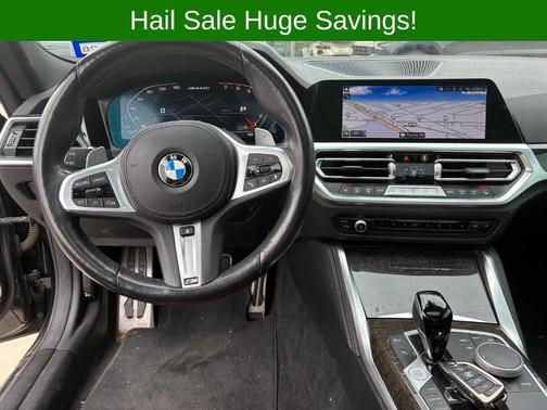 Black 2022 BMW M440 i