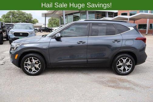Gray 2021 Kia Seltos EX