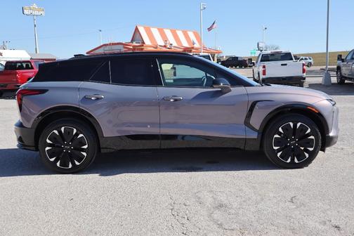 Galaxy Gray Metallic 2025 Chevrolet Blazer EV RS