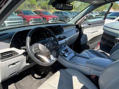 Burgundy 2020 Hyundai PALISADE SEL