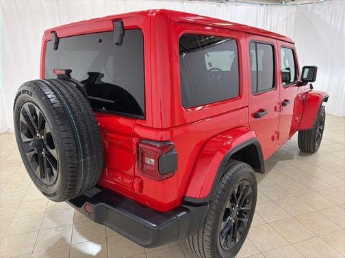 Firecracker Red Clearcoat 2025 Jeep Wrangler 4xe Sahara