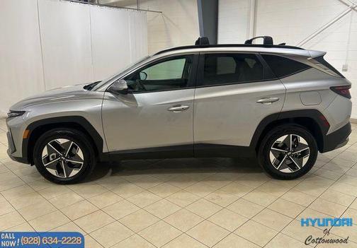 Shimmering Silver 2026 Hyundai TUCSON Hybrid SEL