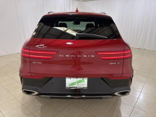 Red 2026 Genesis GV70 3.5T Sport Prestige