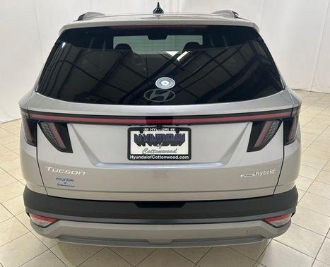 Shimmering Silver 2026 Hyundai TUCSON Hybrid Limited