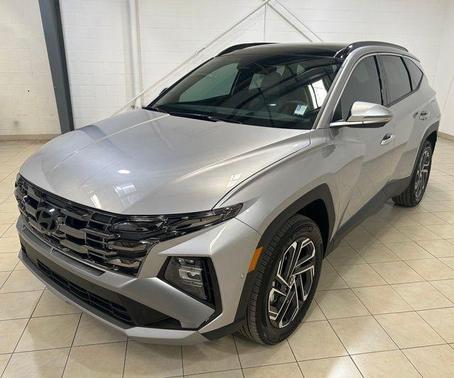 Shimmering Silver 2026 Hyundai TUCSON Hybrid Limited