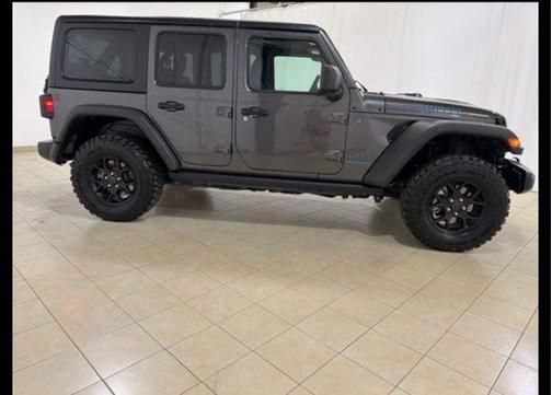 Granite Crystal Clearcoat Metallic 2025 Jeep Wrangler 4xe Sport