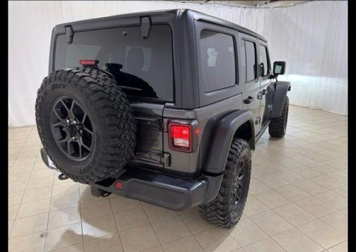 Granite Crystal Clearcoat Metallic 2025 Jeep Wrangler 4xe Sport