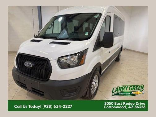 Oxford White 2023 Ford Transit-350 XL
