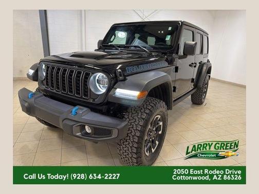 Black Clearcoat 2025 Jeep Wrangler 4xe Rubicon