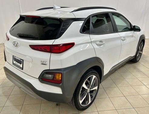 Lunar White 2021 Hyundai KONA Ultimate