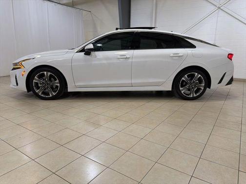 Glacial White Pearl 2023 Kia K5 EX