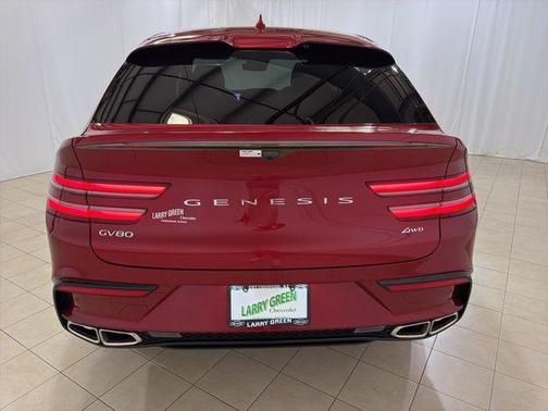 Red 2026 Genesis GV80 Coupe 3.5T e-SC