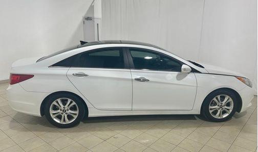 Shimmering White Mica 2012 Hyundai SONATA Limited