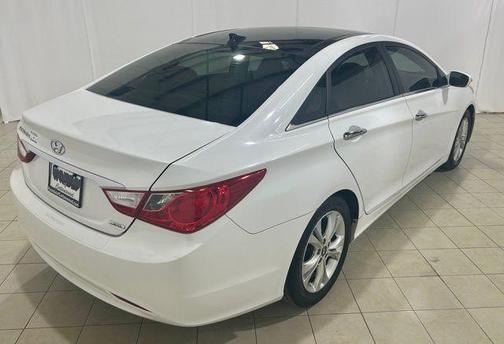 Shimmering White Mica 2012 Hyundai SONATA Limited