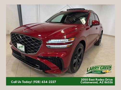 Red 2026 Genesis GV70 3.5T Sport Prestige