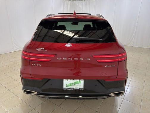 Red 2026 Genesis GV70 3.5T Sport Prestige