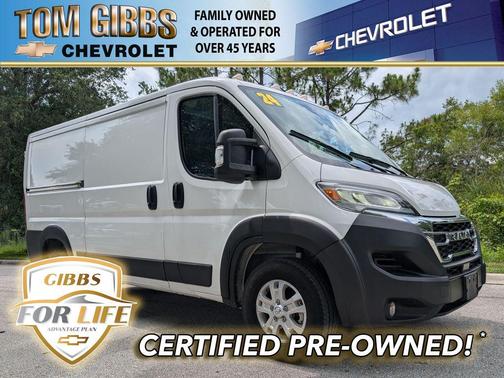 Bright White Clearcoat 2024 RAM ProMaster 2500 Base
