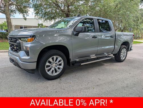 Sterling Gray Metallic 2026 Chevrolet Silverado 1500 Custom
