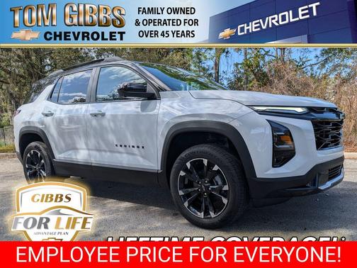 Polar White Tricoat 2026 Chevrolet Equinox FWD RS