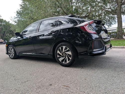 Crystal Black Pearl 2018 Honda Civic LX