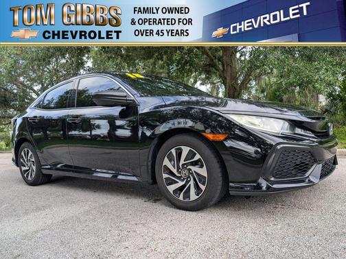 Crystal Black Pearl 2018 Honda Civic LX